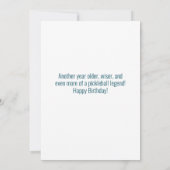 Husband Vater Pickleball Legend Individuelle Name  Karte (Rückseite)