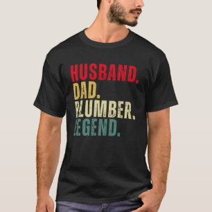 Husband-Vater Plumber Legend T-Shirt