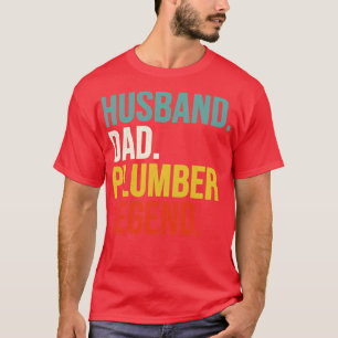 Husband-Vater Plumber Legend T-Shirt