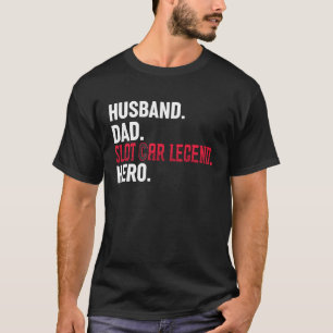 Husband Vater Slot Car Legende Herd Slot Car T-Shirt