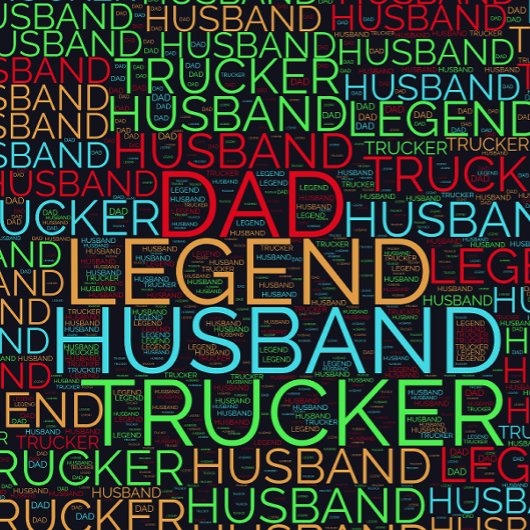 Husband Vater Trucker Legend T-Shirt