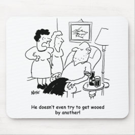 Husband versucht nicht, sich zu wütend zu machen mousepad