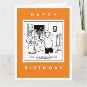 Husband Will nicht, Cartoon zu hinterfragen Karte (Vorderseite)