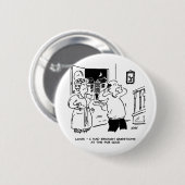 Husband Will nicht zu fragen Button (Vorne & Hinten)