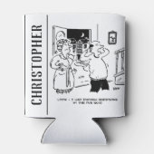 Husband Will nicht zu fragen Dosenkühler (Rückseite)