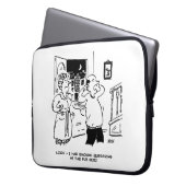 Husband Will nicht zu fragen Laptopschutzhülle (Vorderseite Links)