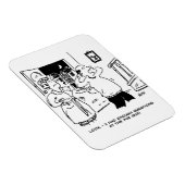 Husband Will nicht zu fragen Magnet (Rechte Seite)