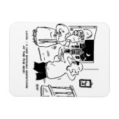 Husband Will nicht zu fragen Magnet (Horizontal)