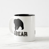 Husbear Zweifarbige Tasse (Vorderseite Links)