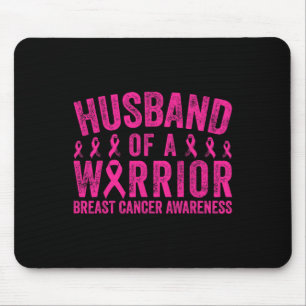 Husbynd eines Brustkrebs-Kriegers Mousepad