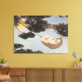 Hush-a-Bye, Baby Kinderzimmer Rhyme Leinwanddruck (Insitu (Wohnzimmer))