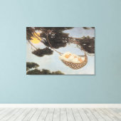 Hush-a-Bye, Baby Kinderzimmer Rhyme Leinwanddruck (Insitu (Holzboden))