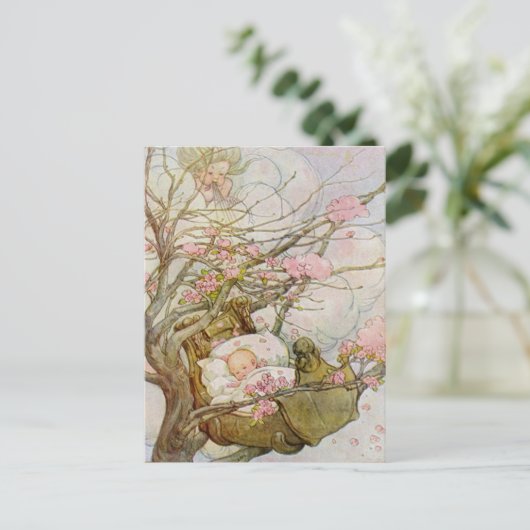 Hush-A-Bye-Baby Postkarte (Stehend Vorderseite)