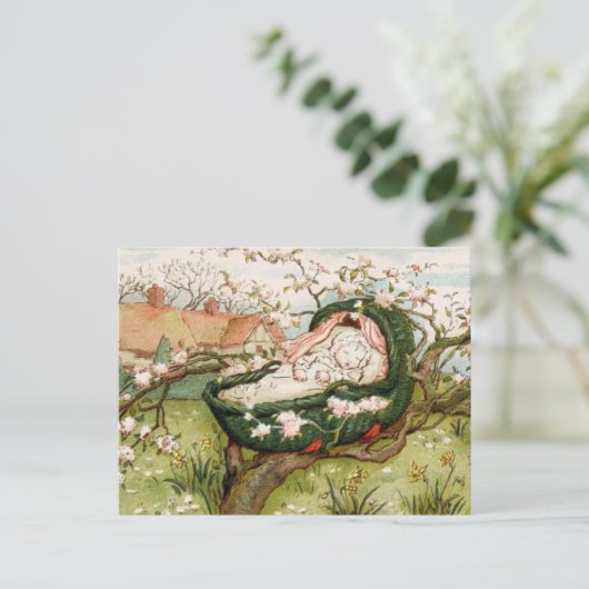 Hush A Bye Baby Postkarte (Stehend Vorderseite)