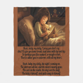 Hush Baby - Kinderzimmer Rhyme Fleece Blanket