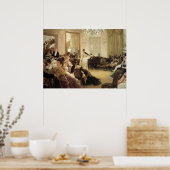 Hush, Das Konzert von James Tissot Poster (Küche)
