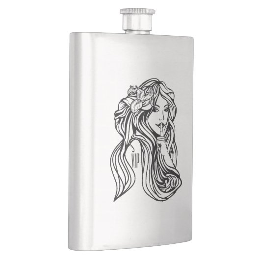 Hush Monogram Flachmann (Rechts)