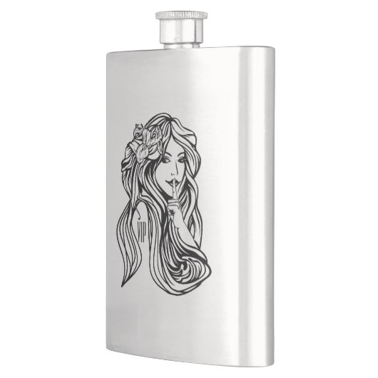 Hush Monogram Flachmann (Links)