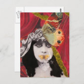 Hush Postkarte (Vorne/Hinten)
