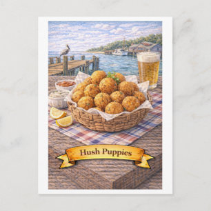 Hush Puppies (Amerikanische Food-Serie) Postkarte