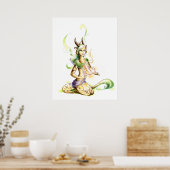 Hush, sie macht Wissenschaft! Poster (Küche)