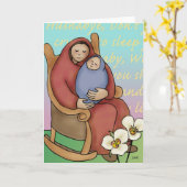 Hushabye Mama Karte (Gelbe Blume)