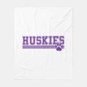 Huskie Fleece Blanket (Vorderseite)
