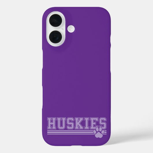 Huskies Case-Mate iPhone Hülle (Rückseite)
