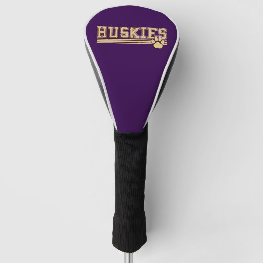 Huskies Club Golf Headcover (Vorderseite)