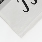 Huskies decken mit personalisiertem Namen. (Ecke)