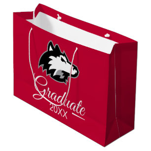 Huskies der Nord-Illinois  Abschluss Große Geschenktüte