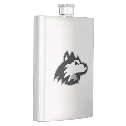 Huskies der Nord-Illinois Flachmann (Rechts)