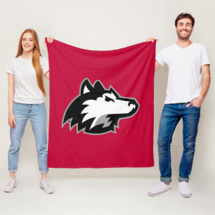 Huskies der Nord-Illinois Fleecedecke
