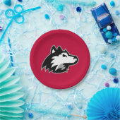 Huskies der Nord-Illinois Pappteller (Party)