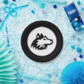 Huskies der Nord-Illinois Pappteller (Party)