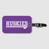 Huskies Gepäckanhänger (Vorderseite (Horizontal))