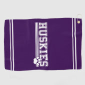 Huskies Golfhandtuch (Horizontal)