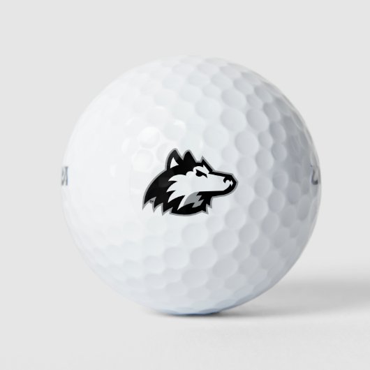 Huskies im Norden Illinois Golfball (Vorderseite)
