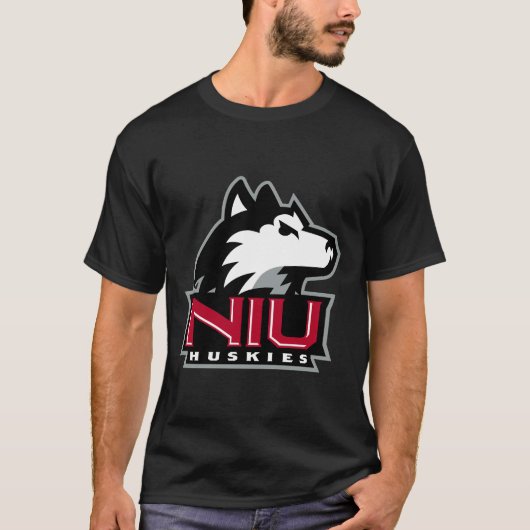 Huskies im Norden Illinois T-Shirt (Vorderseite)