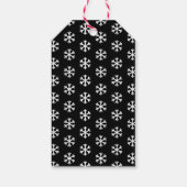 Huskies im Norden Illinois | Weihnachten Geschenkanhänger (Rückseite)