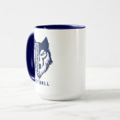 Huskies Kaffeetasse (Vorderseite Links)