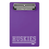 Huskies Mini Klemmbrett (Vorderseite)