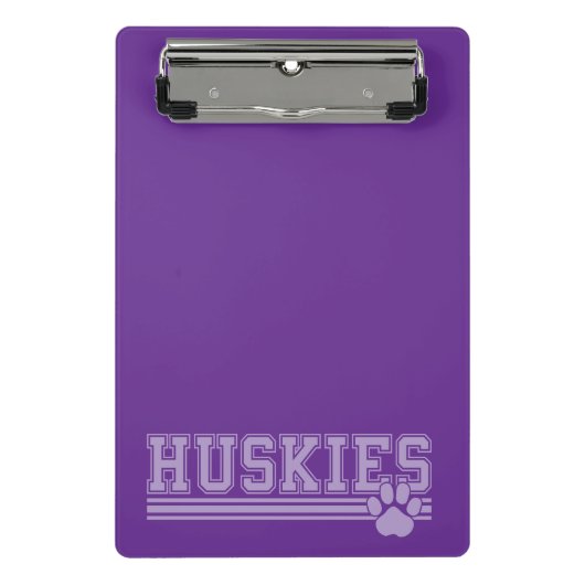Huskies Mini Klemmbrett (Vorderseite)