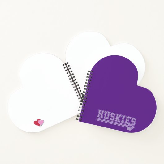 Huskies Notizblock (Innenseite)