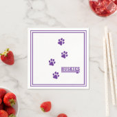 Huskies Papier Serviette (Beispiel)