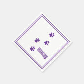 Huskies Papier Serviette (Ecke)