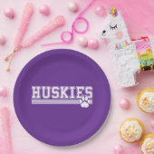 Huskies Pfote  Pappteller (Party)