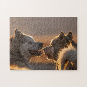 Huskies-Puzzle Puzzle