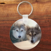 Huskies Schlüsselanhänger (Vorderseite)