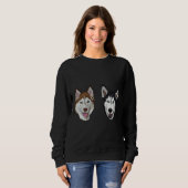 Huskies Sweatshirt (Vorne ganz)